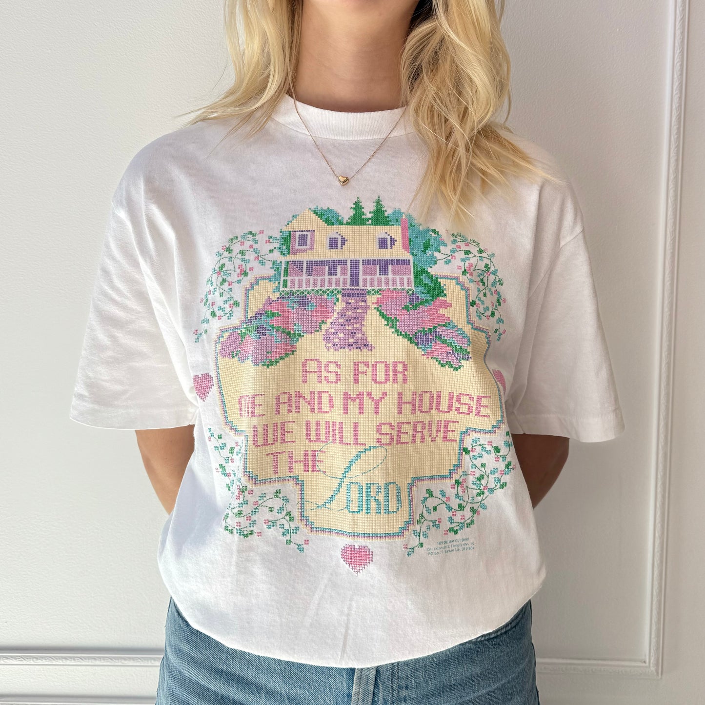As For Me and My House We Will Serve T-Shirt 90s