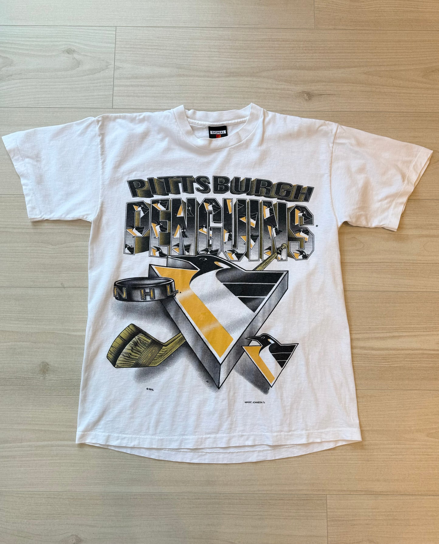 Pittsburgh Penguins Tee 90s Magic Johnson Brand