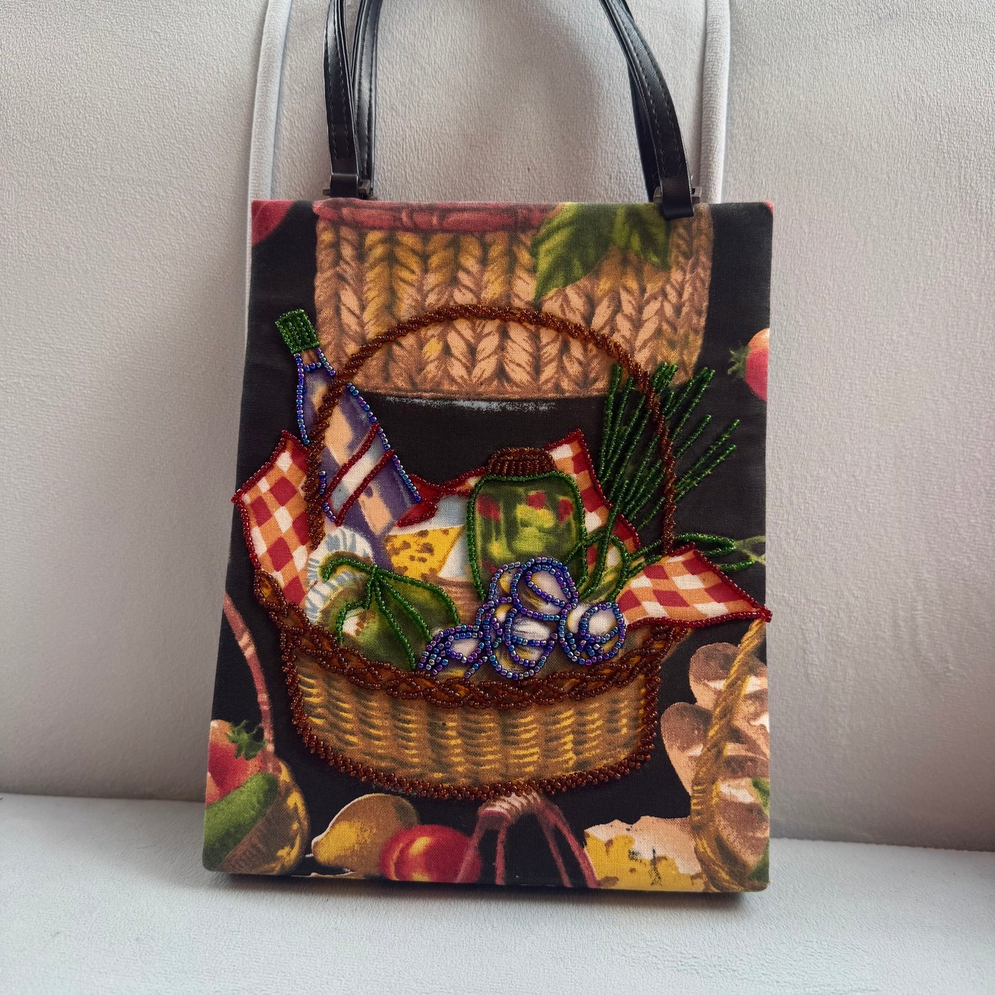 90s Garlic Embellished Beaded Bag