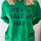 70s “Life’s a Bale of Hay” Football Jersey Style Shirt