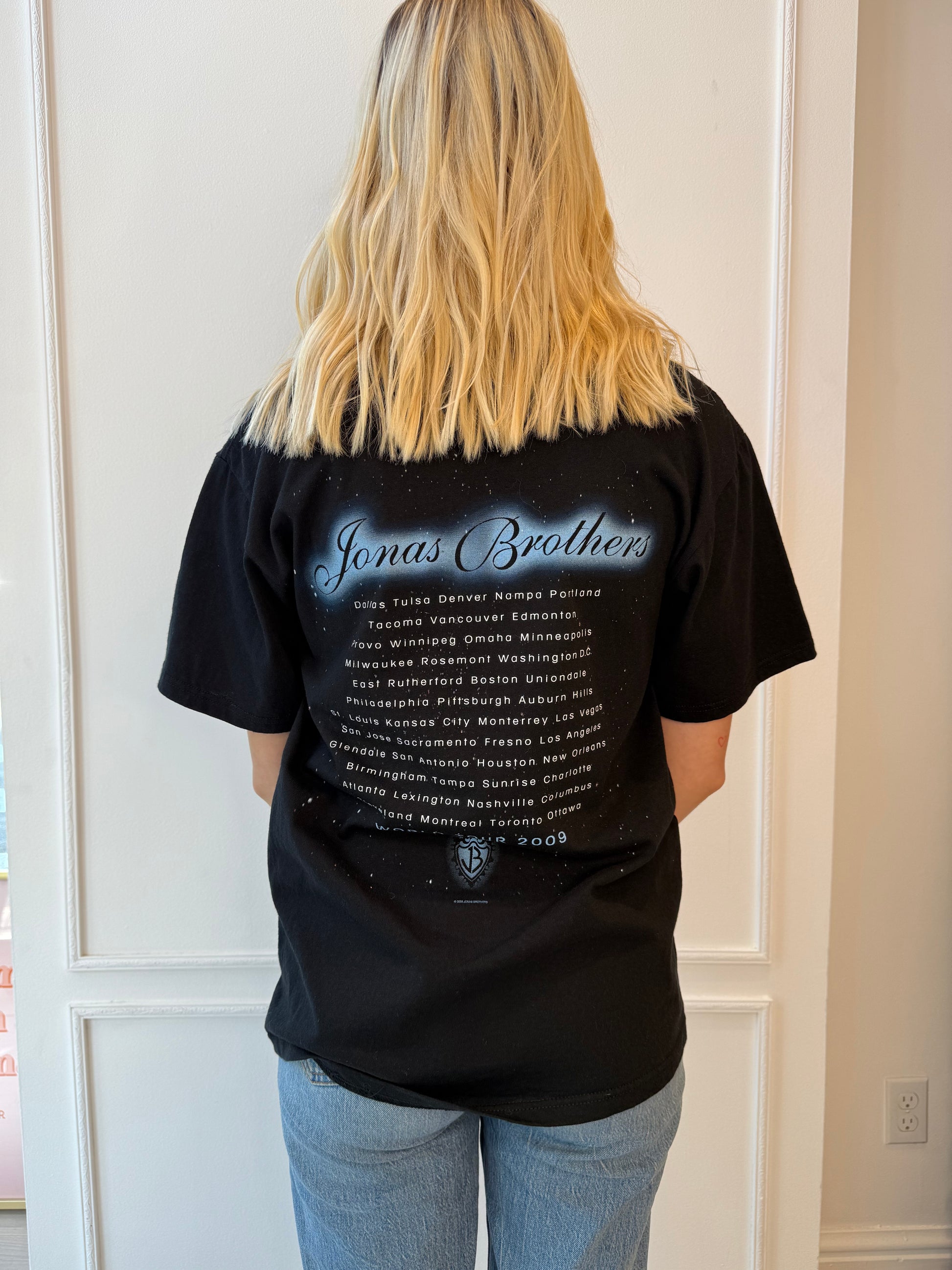 jonas brothers t shirt dress Plus Size - Jonas Brothers Classic Cotton Crew Tee