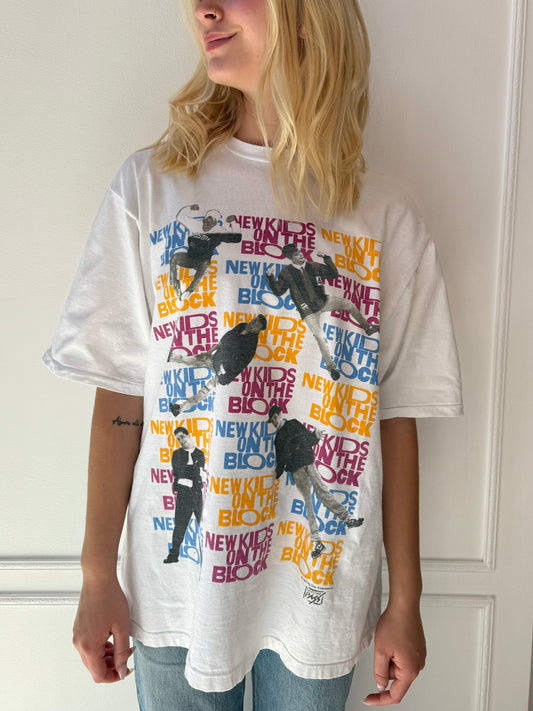 New Kids On the Block Tee 80s