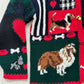 90s Eagle's Eye Dog Cardigan Beagle Collie Yorkie Schnauzer Novelty Buttons