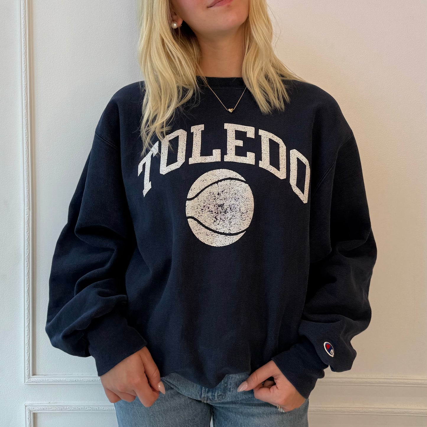 Toledo Champion Reverse Weave Crewneck - Late 80s/Early 90s