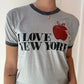 I Love New York Ringer Tee 70s