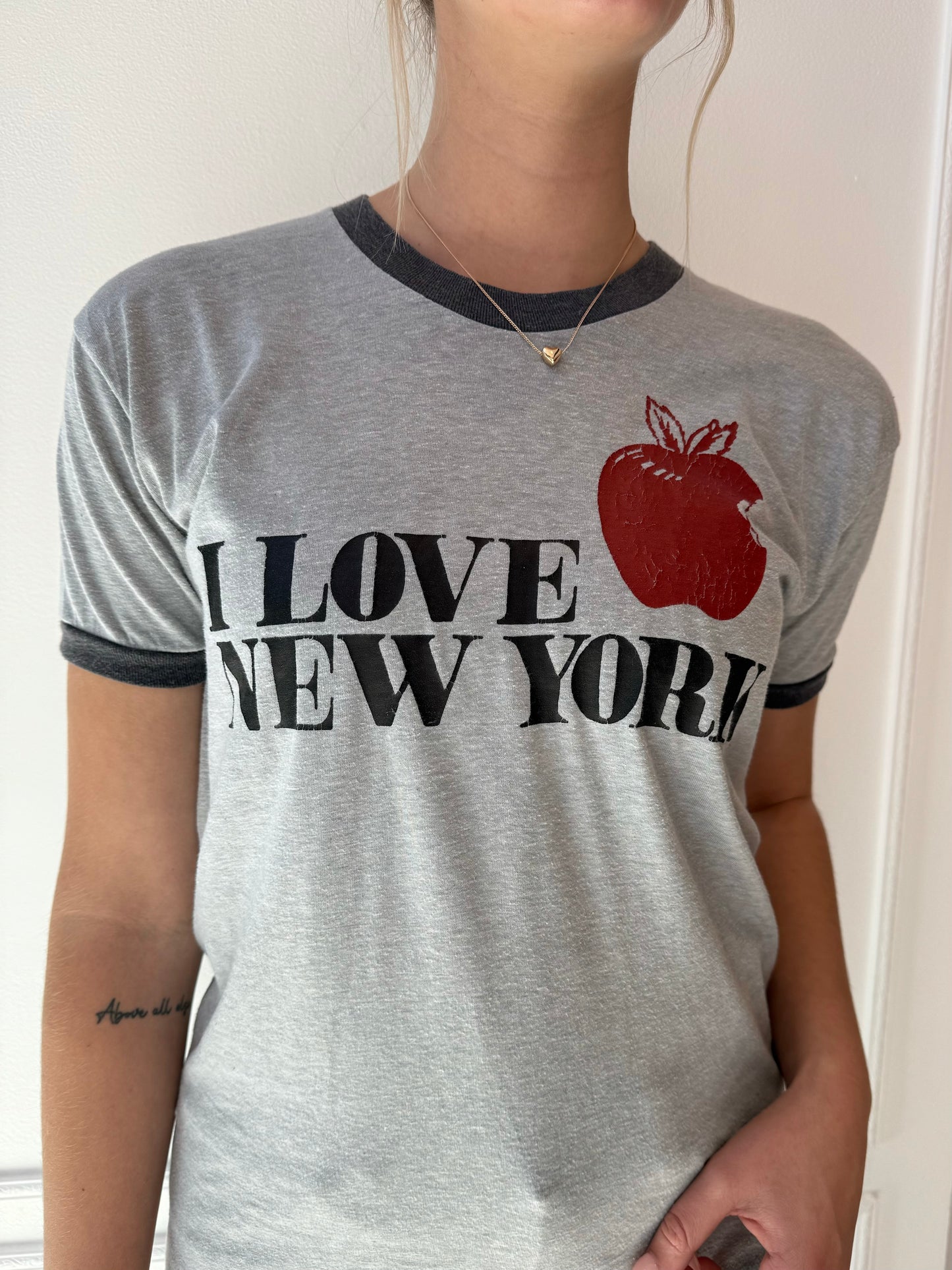 I Love New York Ringer Tee 70s