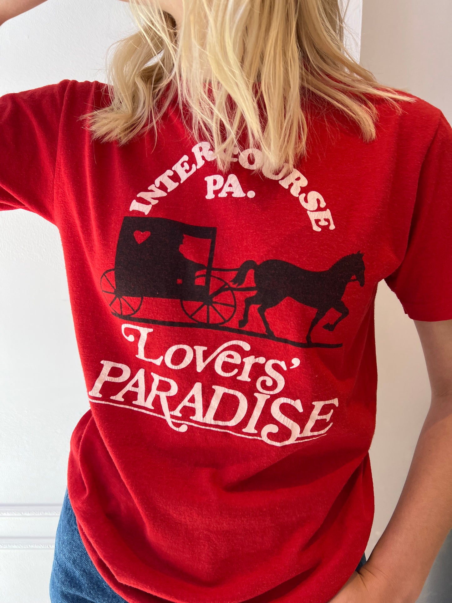 Intercourse PA Lovers' Paradise Tee 80s