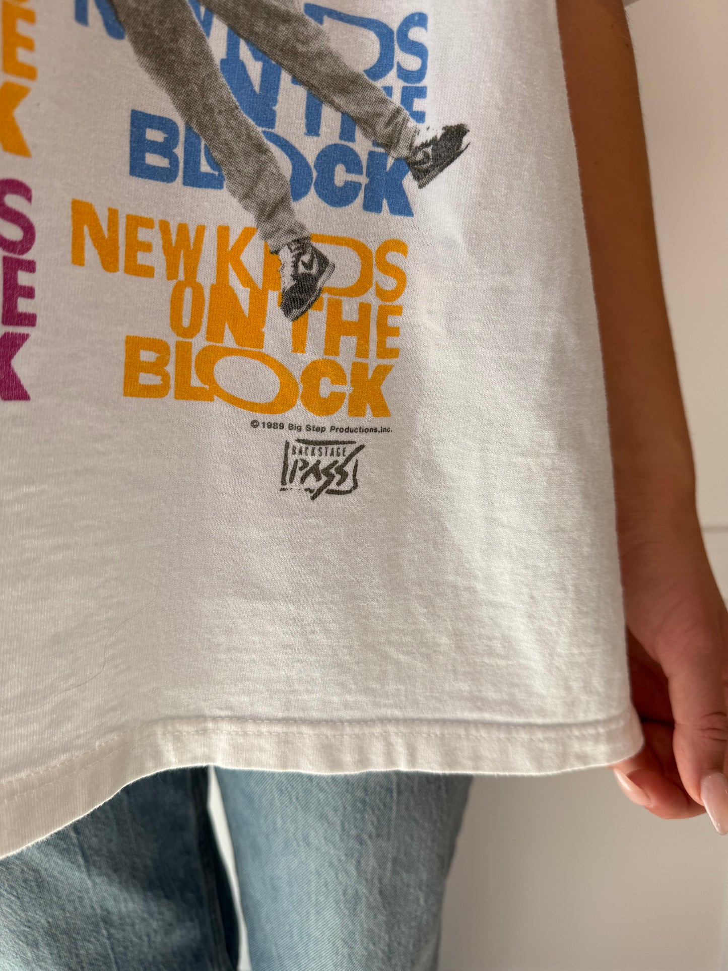 New Kids On the Block Tee 80s