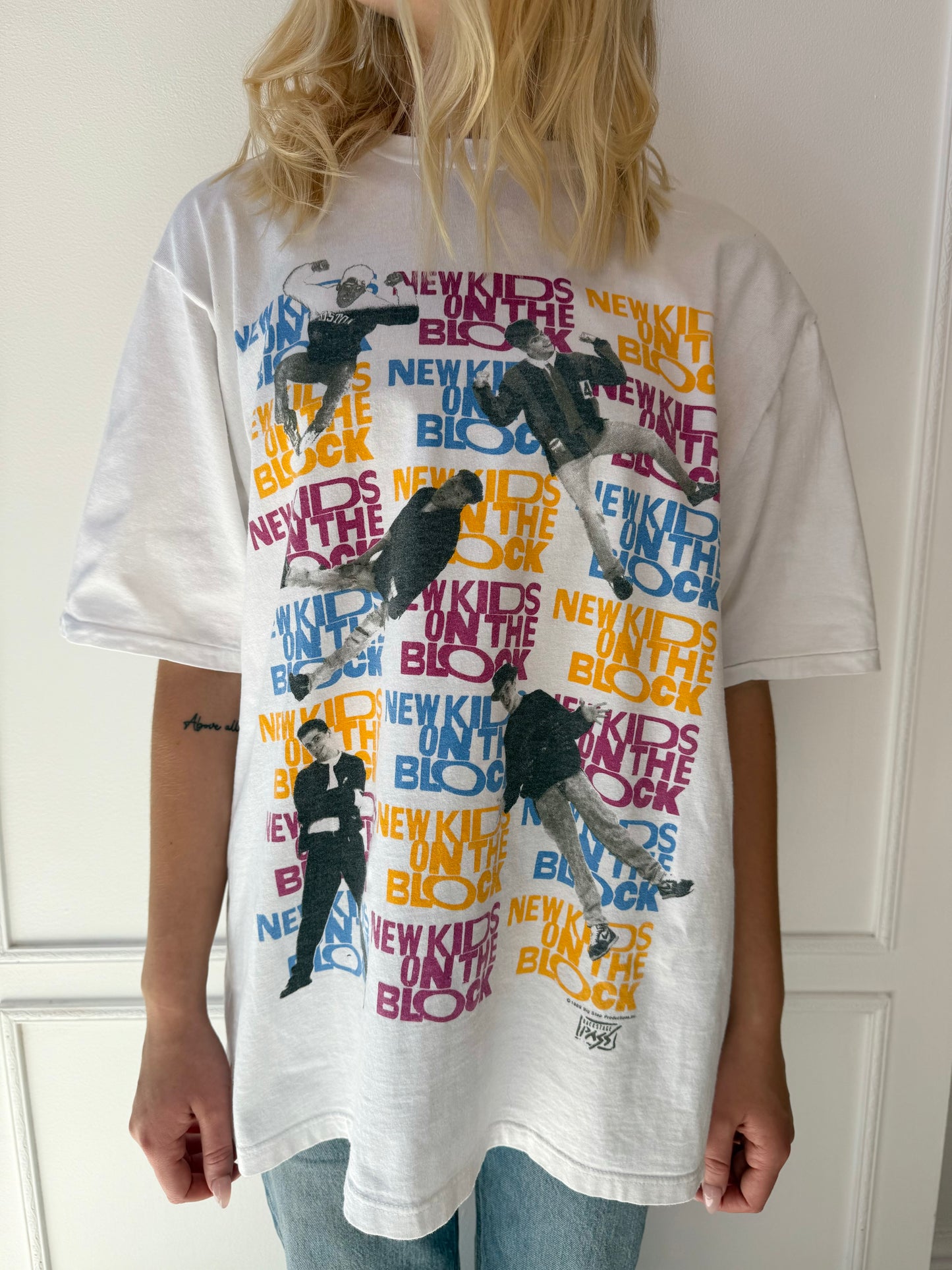 New Kids On the Block Tee 80s