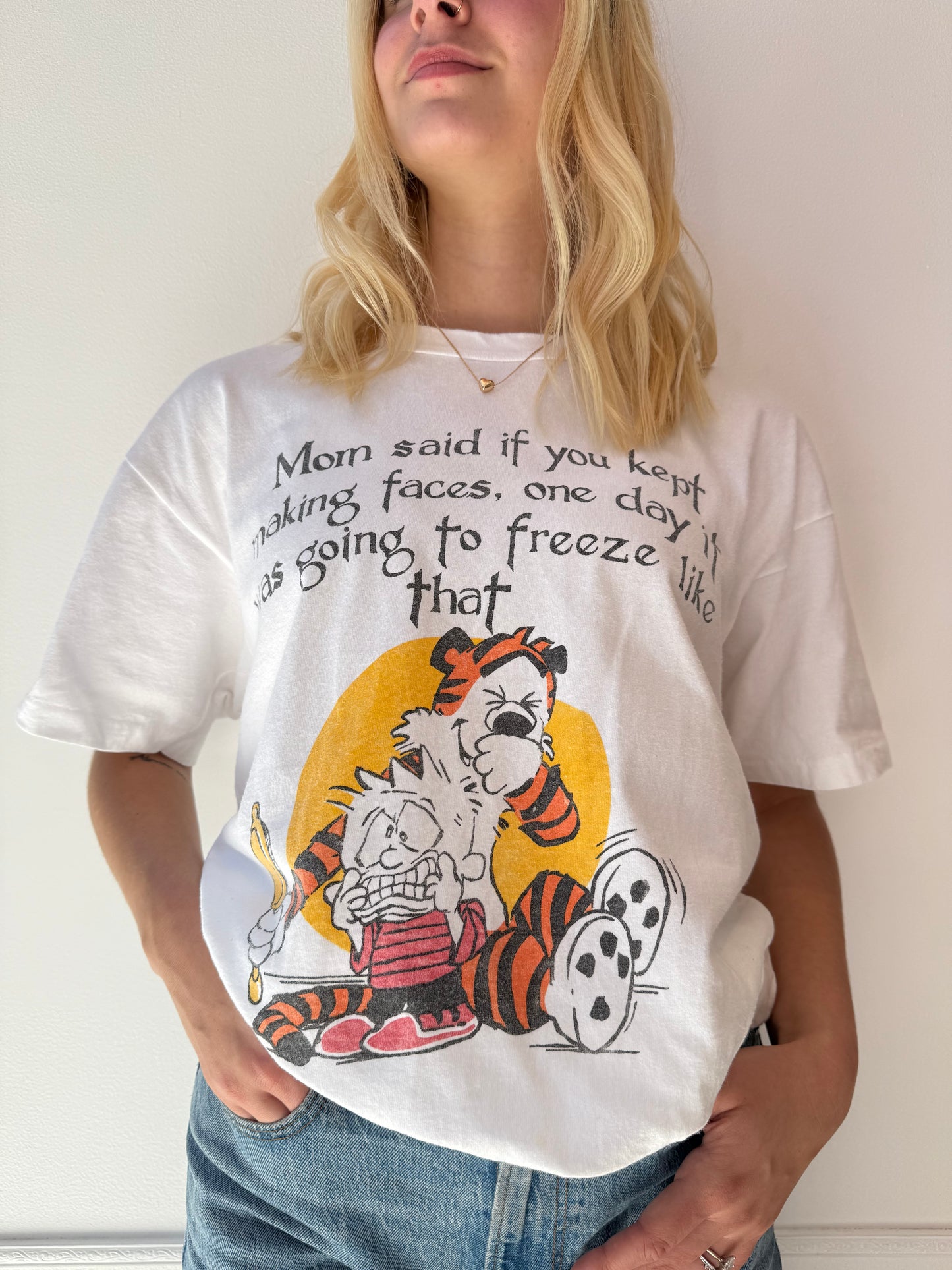 Calvin & Hobbes Tee 90s