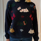 Scotty Dogs w/ Bows Sweater 90s