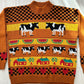 90s Cow Heart Country Farm Sweater