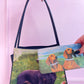 y2k dachshund purse & wallet set with rhinestone embellishment